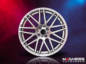 FIAT 124 Custom Wheels - Veloce Silver - Set of 4 - 17"